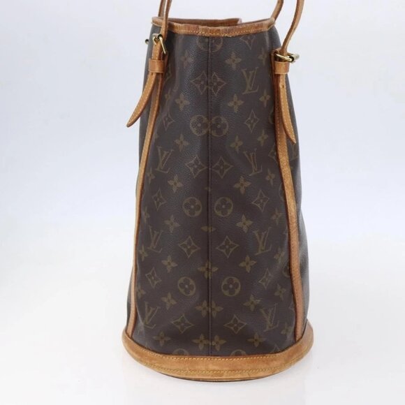 LOUIS VUITTON Monogram Bucket GM Shoulder Bag M42236 LV Auth 152768 - Picture 5 of 16